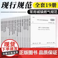 2023新版城镇燃气规范19册 GB50028城镇燃气设计GB/T51098城镇燃气规划规CJJ城镇燃气输配工程施工及验