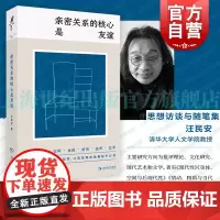 亲密关系的核心是友谊 汪民安著思想访谈随笔集重光relire上海文艺出版社现当代文学正版图书籍艺文志