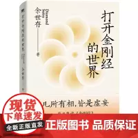 [余杭新华正版图书]打开金刚经的世界 余世存著 能破一切烦恼 能断一切痛苦 体悟助无数人走出人生困局的智慧之源