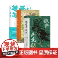 后浪·魏晋史3册套装:魏晋南北朝+人生如逆旅:魏晋名士的风度与精神+魏晋速写:轻松读懂小众史