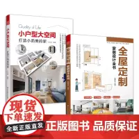 套装2册小户型大空间 打造小而美的家+全屋定制家居设计全书 让小家越住越大 全屋定制 设计风格 改造实例