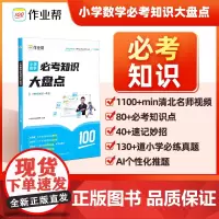 2024新版 作业帮 小学数学必考知识大盘点 打牢小学基础助力小升初 同步拔高 考前冲刺