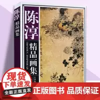 陈淳精品画集 画册 中国画花鸟画作品集 陈淳 国画 8开精装 彩印150幅 天津人民美术出版社