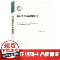 我国微罪体系建构研究 李晓明 北京大学店正版