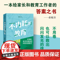 不内耗的教育 何江 著 家庭教育 俞敏洪给家长和教育工作者的答案之书 家长与孩子共同阅读的 28 堂教育课 湖南文艺出版