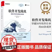 正版 软件开发珠玑 穿越50年软件往事的60条戒律 死月 译 电子工业出版社