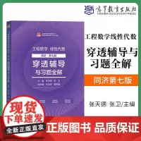 工程数学线性代数 同济第七版 穿透辅导与习题全解 张天德 张卫 理工类专业数学基础课