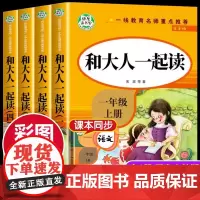 和大人一起读快乐读书吧一年级上册全4册注音版小学生课外阅读书