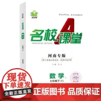 2024春河南专版名校课堂数学七年级下册北师版同步练 测试题7年级复习辅导资料初一必刷数学