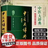 中医大辞典第3版 中国医药科技出版社 9787521438512