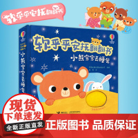 小熊宝宝去睡觉/软乎乎安抚翻翻书 英国尤斯伯恩出版公司 编 容墨 译 启蒙认知书/黑白卡/识字卡少儿 正版图书籍