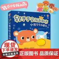 小熊宝宝去睡觉/软乎乎安抚翻翻书 英国尤斯伯恩出版公司 编 容墨 译 启蒙认知书/黑白卡/识字卡少儿 正版图书籍