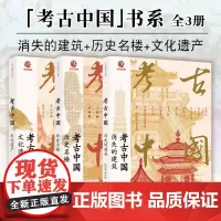 正版 考古中国:消失的建筑+历史名楼+文化遗产 全3册 翟东强 谢九如 著 中国工人出版社 央视纪录片同名图书 考古历史