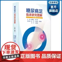 糖尿病足临床研究图解 第二版 大量彩图 概论筛查与预防诊断综合治疗中医特色辨证治疗常用治疗技术创面处理愈合期 出版社正品