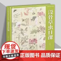 [附教学视频]没骨草虫画法 中国画技法 教程教学国画临摹画册作品集初学者入门零基础自学白描美术绘画教材福建美术