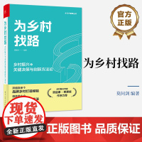 正版 为乡村找路 乡村振兴之关键决策与创新方法论 整县推进创新方法书籍 顶层设计产业谋划乡村运营文化创新书籍 莫问剑