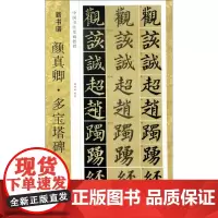 颜真卿多宝塔碑(原碑帖+技法教程) 高清原帖+笔画结构+技法详解初学者基础教程学生入门临摹教材书籍新书谱 颜体楷书毛笔书