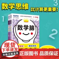 给孩子的数学思维课 全2册(3-5年级)日本光辉教育数学脑数字图形入门特训数学思维比计算小学生课外阅读逻辑思维训练数学启