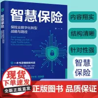 正版 智慧保险 保险业数字化转型战略与路径 金融保险从业人员入门指导书 保险科技监管政策框架指南 保险数字化转型解决方案