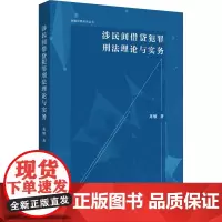 涉民间借贷犯罪刑法理论与实务 龙敏 著 法学理论社科 正版图书籍 上海人民出版社