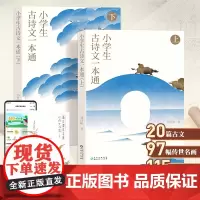 小学生古诗文一本通上下册全套 三四五六年级小学语文古诗和文言文阅读全集一本通3-4-56年级小古文巧背古诗文诵读古诗