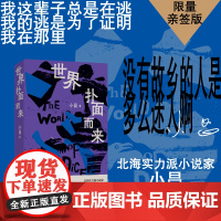 世界扑面而来 北海实力派小说家 小昌 全新小说集 我这辈子总是在逃,我的逃是为了证明我在那里 小说集