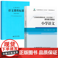 语文课程标准全2册 义务教育课程标准(2022年版)课例教学解读:小学语文 2022 全日制义务教育语文课程标准