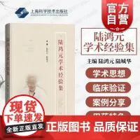 陆鸿元学术经验集 上海科学技术出版社名中医阴阳互根理论学术思想临证经验