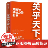 关乎天下2 策略与领袖力的要诀 关明生著 阿里首任COO关明生Savio重磅新作 明策略 擅领导 纾解创业者 管理者心累