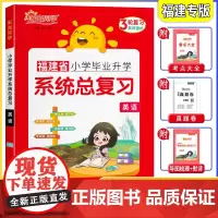福建专版2025新版阳光同学小学毕业升学系统总复习英语六年级考点大全与全真模拟练习册小升初刷题真题卷专项训练试卷复习资料