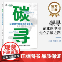 正版 碳寻——企业碳中和先立后破之路 企业碳中和路径 企业低碳发展企业绿色与ESG发展路径碳交易路径低碳转型书 王遥 著