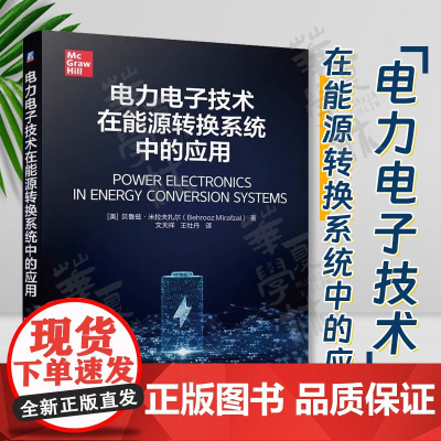 电力电子技术在能源转换系统中的应用 贝鲁兹 米拉夫扎尔 能源转换 电路和磁路 机电系统原理 DC变换器 逆变器 机械工业