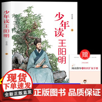 抖音同款]少年读王阳明孩子都能读的王阳明心学知行合一青少年中小学生课外阅读传习录王阳明正版为人处事国学经典青少年漫画全彩