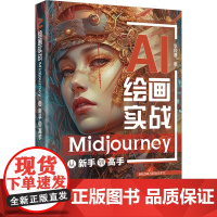 AI绘画实战 Midjourney从新手到高手 李艮基 北京大学出版社 9787301345825