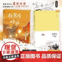 在暴雪时分 墨宝非宝 吴磊赵今麦主演同名电视剧原著小说 蜜汁炖鱿鱼作者书籍正版 江苏凤凰文艺出版社