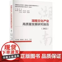 湖南文化产业高质量发展研究报告(2022) 邓子纲 等 著 经济理论经管、励志 正版图书籍 中国社会科学出版社
