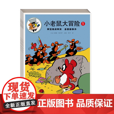 小老鼠大冒险(共5册) (比)雷蒙·玛什罗 青少年喜爱的奇幻故事书7-12岁儿童阅读绘本低年级课外书籍 海燕出版社 正