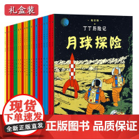 丁丁历险记全套共22册礼盒装中国少年儿童出版社 6-9-12周岁儿童漫画故事绘本书籍小学生少儿艺术小16开本课外阅读物图