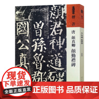 人美书谱 楷书 唐 颜真卿 颜勤礼碑 书法篆刻碑帖字帖人民美术