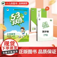 53天天练 小学数学 四年级下册 RJ 人教版 2024春季 含参考答案 赠测评卷