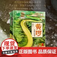 黄河大型立体书7-12岁儿童科普读物小学生一二三四五六年级课外阅读 地理历史文化知识 黄河流域的通识百科 推拉旋转翻页机