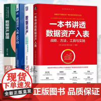 4册 一本书讲透数据资产入表 王琰+数据资产入表100问+数据资产管理 周开乐+数据资产 企业数字化转型的底层逻辑 交易