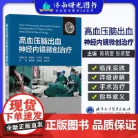 高血压脑出血神经内镜微创治疗 陈晓雷 张家墅 徐兴华 北京大学医学出版社 神经内镜治疗高血压脑出血的术前评估器械准备辅助