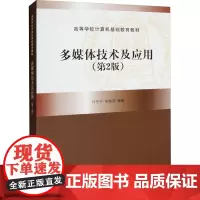 多媒体技术及应用(第2版) 付先平 等 编 大学教材大中专 正版图书籍 清华大学出版社