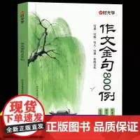 时光学作文金句八百例作文金句800例金句积累优美段落万能作文素材小学初中高中生满分金句好词好句提分作文写作技巧专项强化练