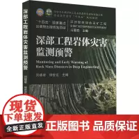 深部工程岩体灾害监测预警 刘建坡,徐世达,冯夏庭 编 大学教材大中专 正版图书籍 冶金工业出版社