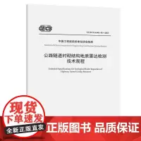 公路隧道衬砌结构地质雷达检测技术规程(T/CECS G:J61-02—2023)