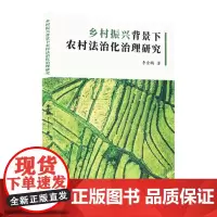 乡村振兴背景下农村法治化治理研究