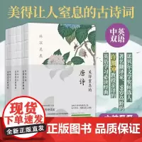[正版书籍]美得让人窒息的唐诗宋词诗经 许渊冲3册套装 中英双语诗画集 林深见鹿美得窒息唐诗+燕燕于飞诗经+纸短情长宋词