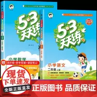 2024秋季版53天天练二年级上册下册同步练习册训练全套试卷测试卷语文数学英语人教版苏教版北师大5.3五三5+3练习题小